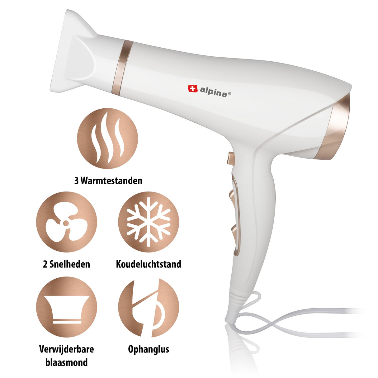 alpina Föhn 1900-2300W - Haardroger - maximondo