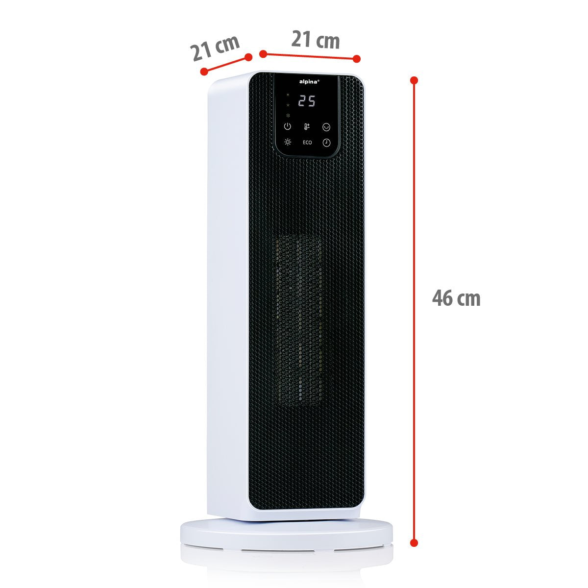 alpina Verwarming 2000W - tot 20m2 - maximondo