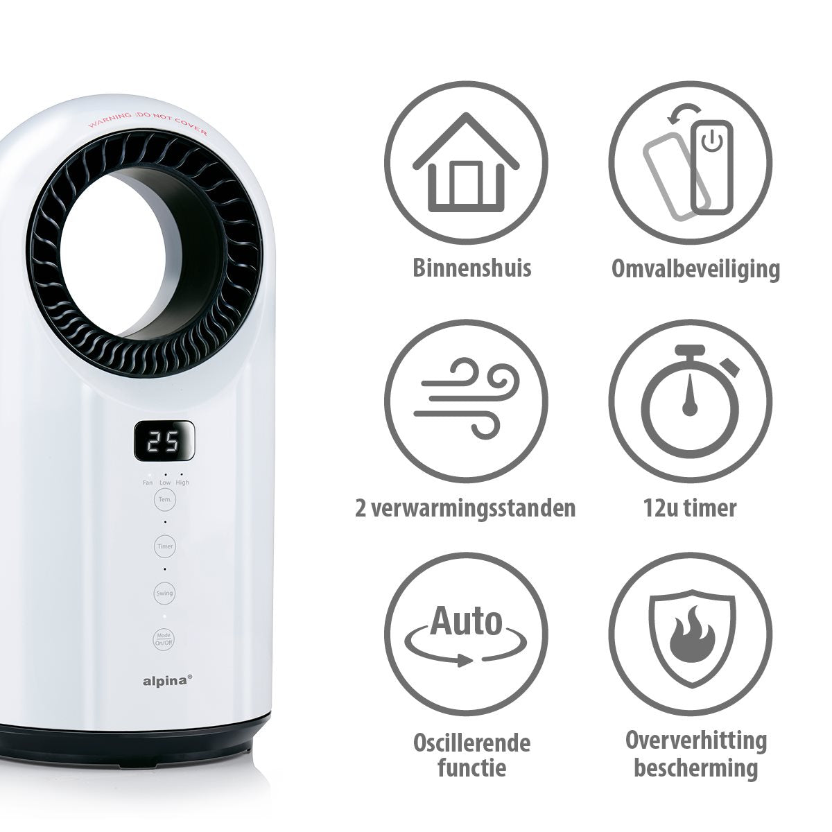 alpina Verwarming 1500W - maximondo