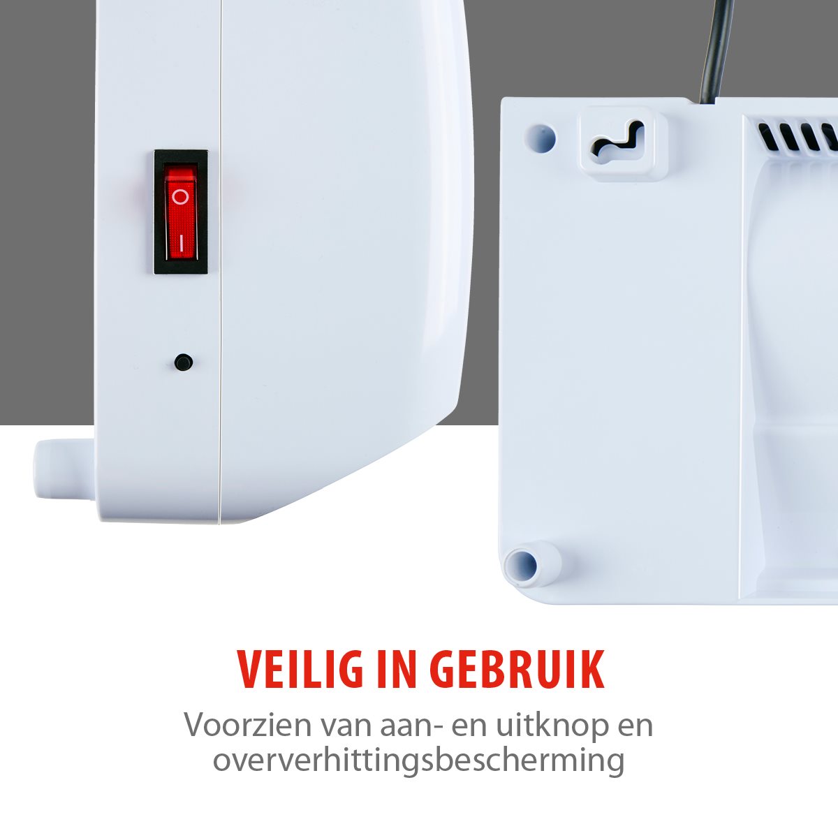 alpina wandverwarming en ventilator PTC keramisch 2000W - maximondo