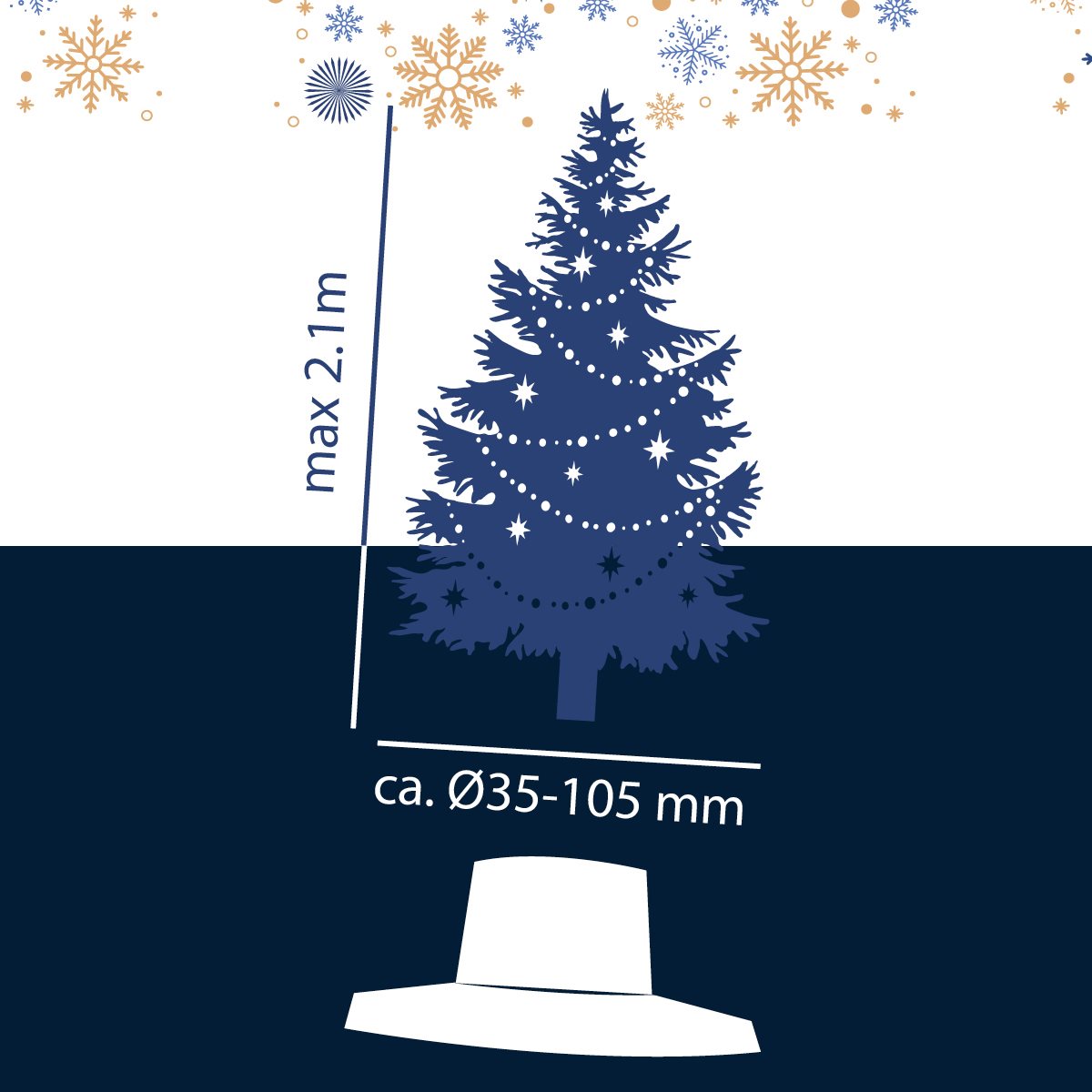 Arti Casa Kerstboomstandaard - maximondo