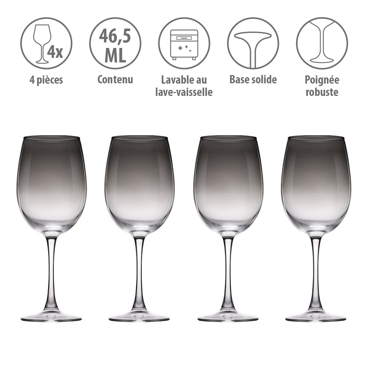 alpina Wijnglazen Set 4 Stuks - maximondo