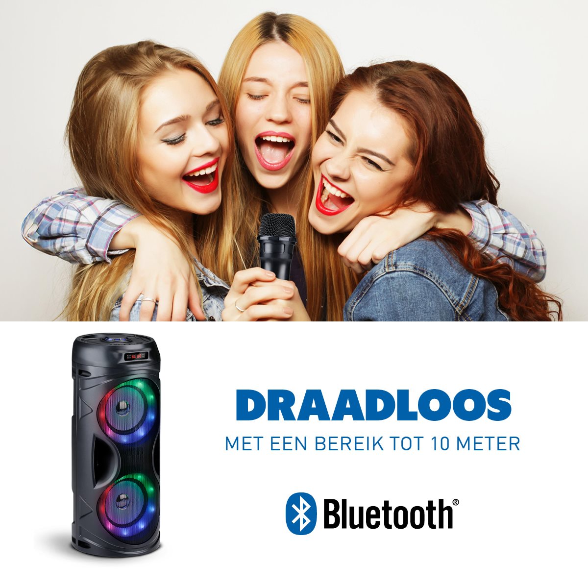 Bluetooth Speaker RGB Licht - maximondo