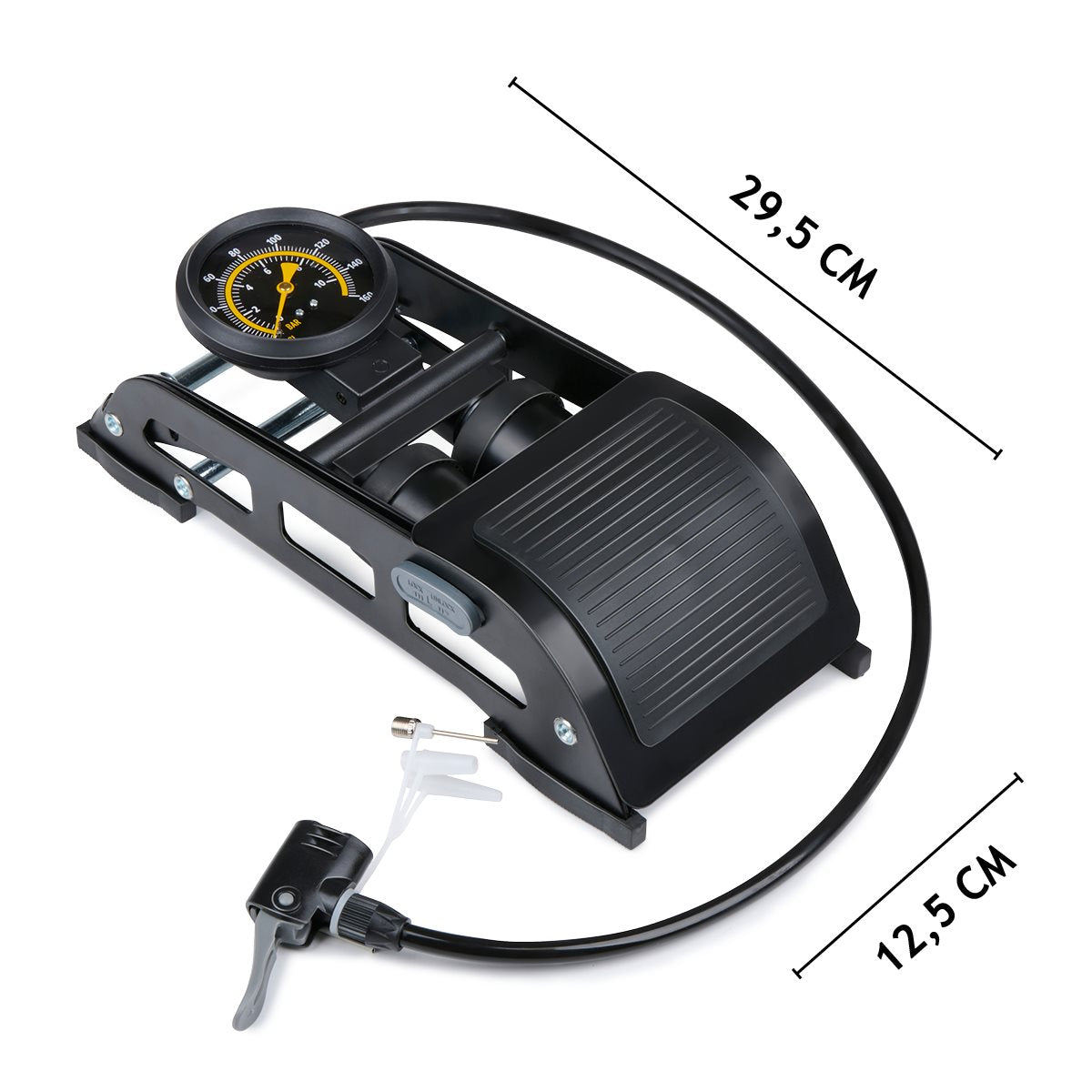 Dunlop Dubbele Voetpomp