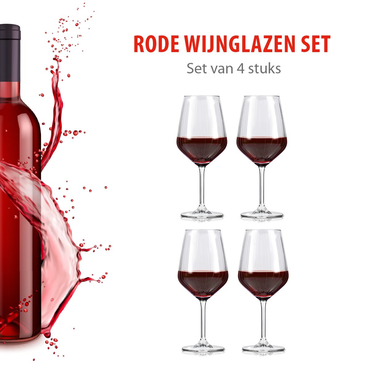 alpina Wijnglazen Rode Wijn Set - maximondo