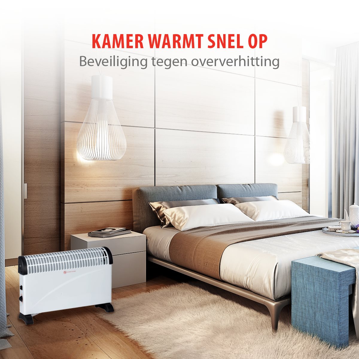 alpina Elektrische Kachel CHYO2 2000W - maximondo