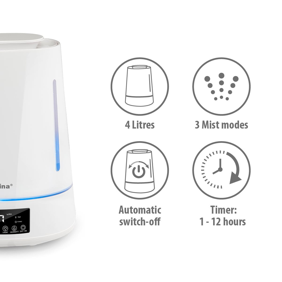 alpina Luchtbevochtiger 4L - maximondo