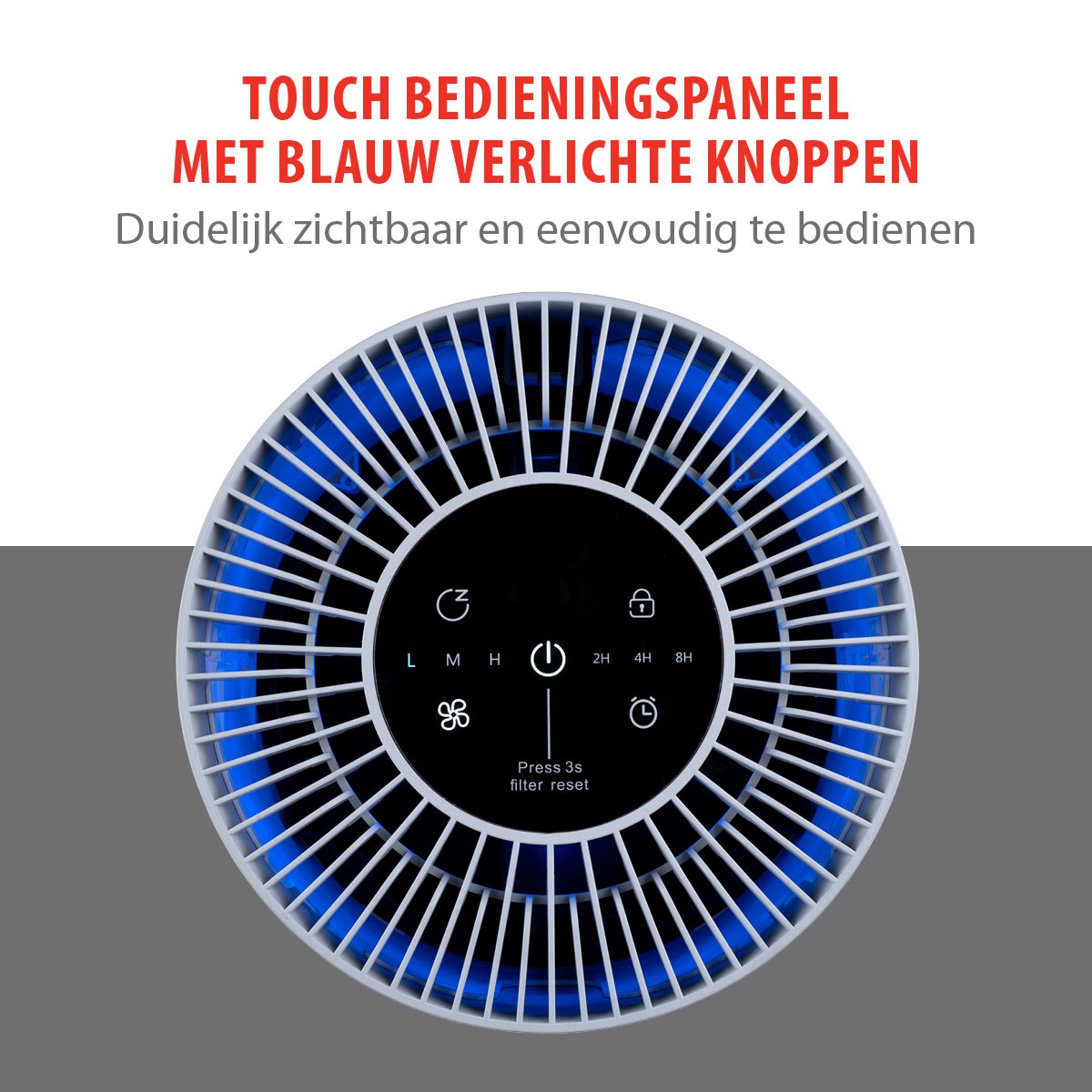 alpina Luchtreiniger met HEPA Filter - maximondo