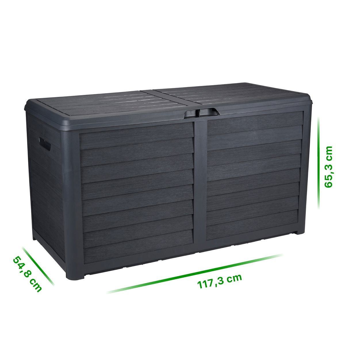Lifetime Tuinkussenbox 420L - Zwart - maximondo