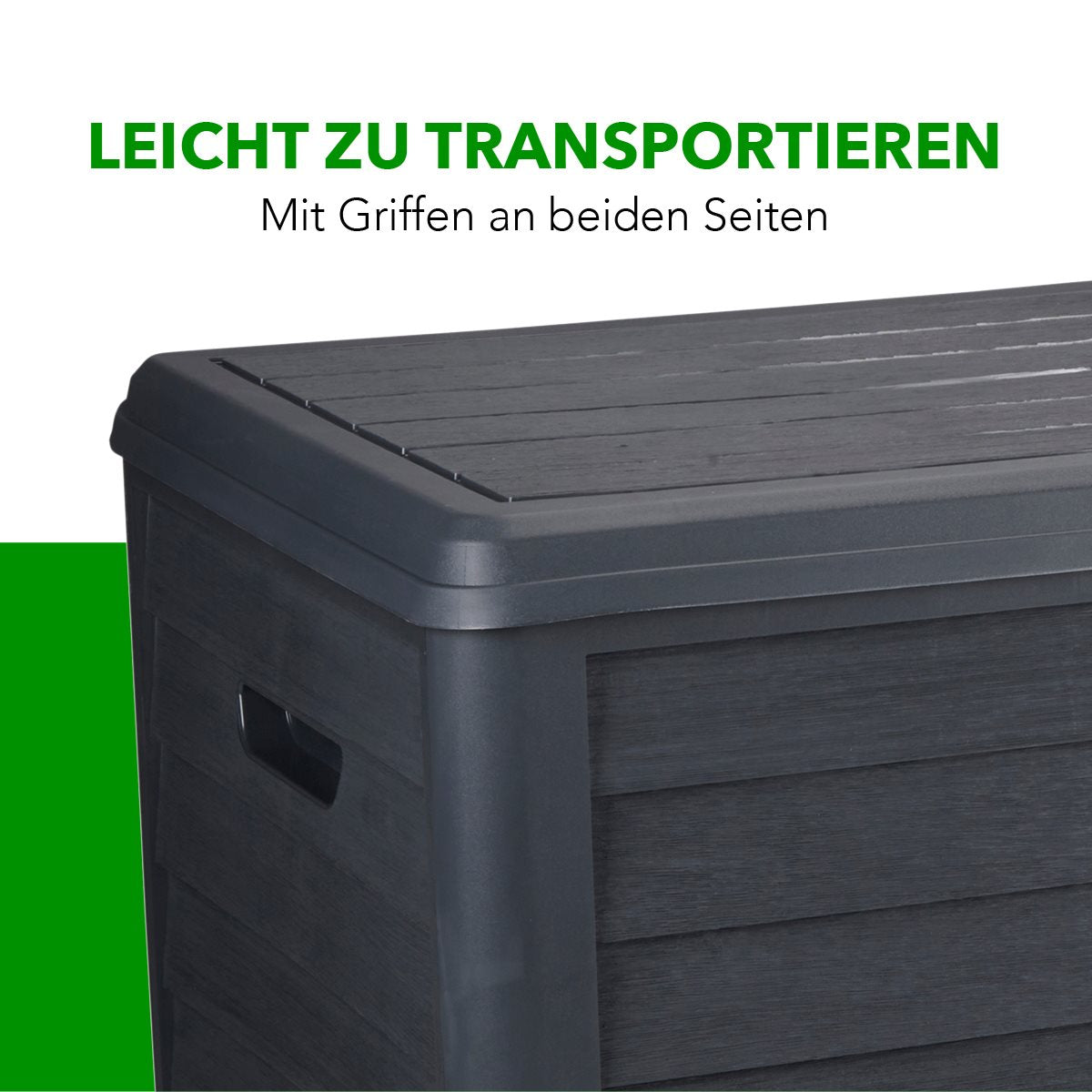 Lifetime Tuinkussenbox 420L - Zwart - maximondo