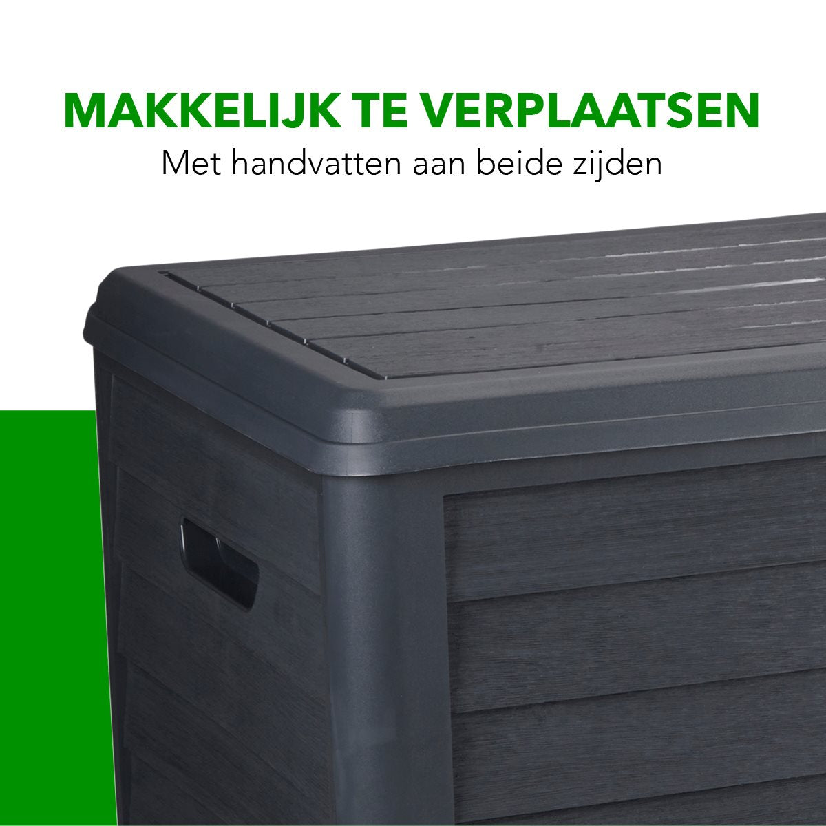 Lifetime Tuinkussenbox 420L - Zwart - maximondo