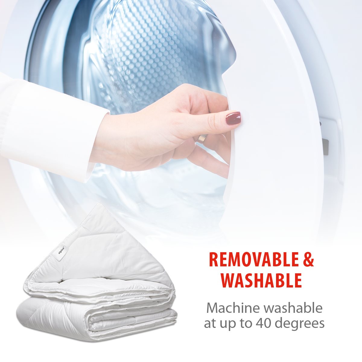 alpina Dekbed 4 Seizoenen Wasbaar - maximondo