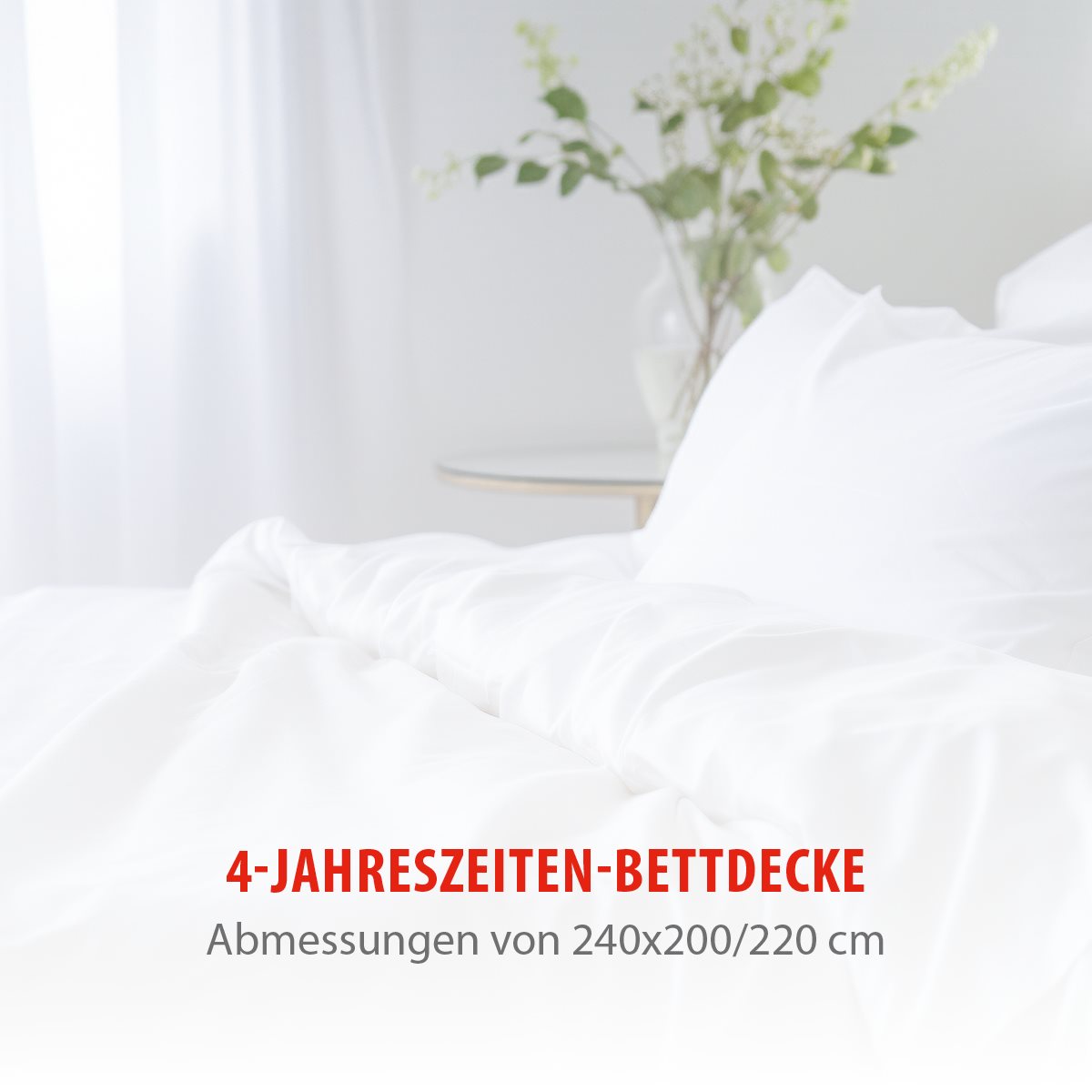 alpina Dekbed 240x200/220 cm - 4 Seizoenen - maximondo