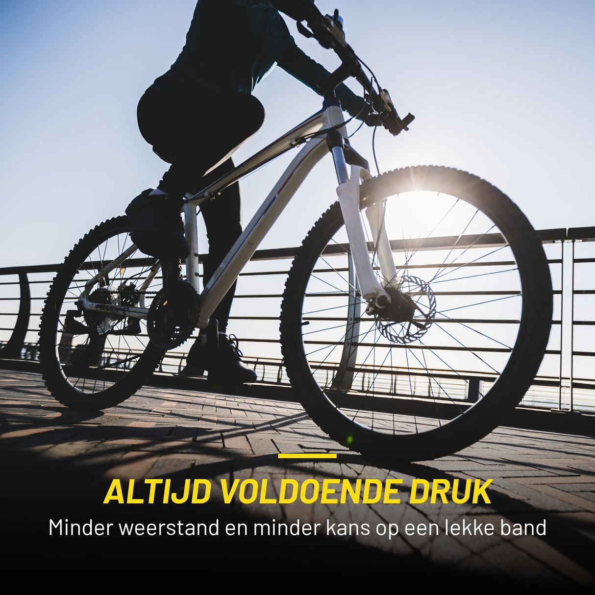 Dunlop Fietspomp met Drukmeter - Dunlop, Schrader en Frans Ventiel - maximondo