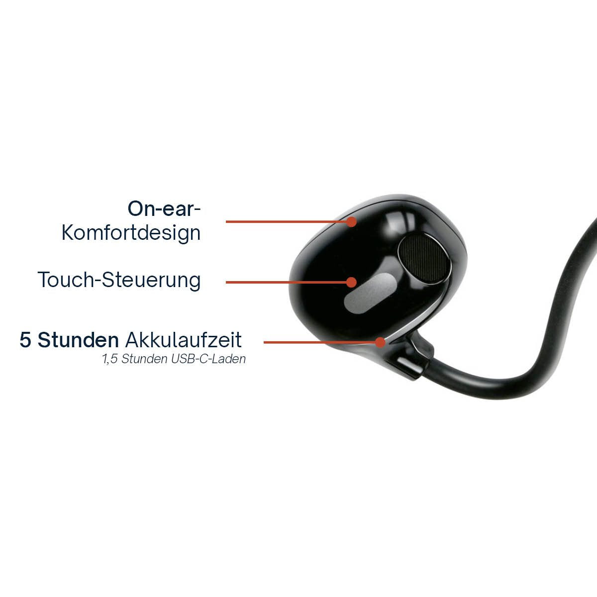 Grundig Draadloze Oordopjes Bluetooth - Oortjes Draadloos - maximondo