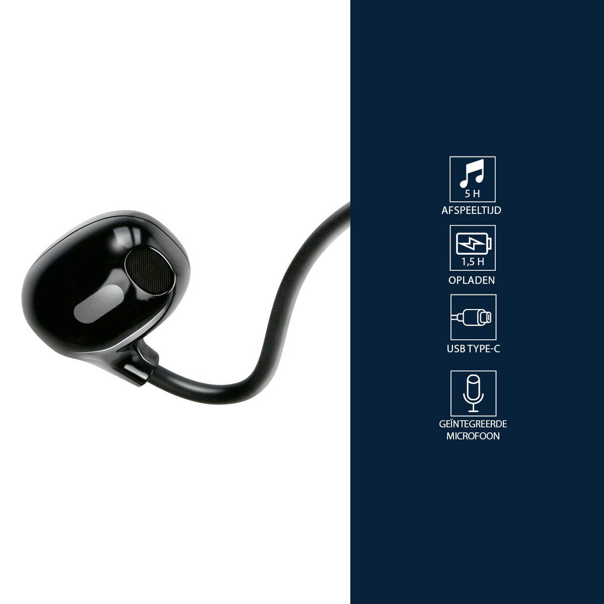Grundig Draadloze Oordopjes Bluetooth - Oortjes Draadloos - maximondo