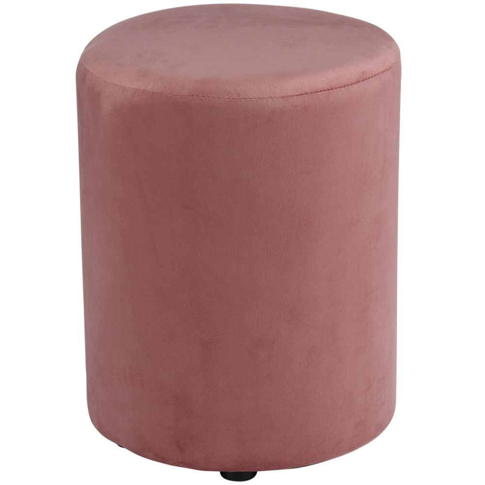 Arti Casa Poef Velvet, Roze - maximondo
