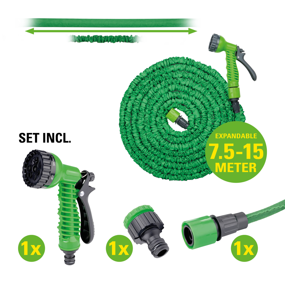 Kinzo Tuinslang Flexibel 15M - maximondo