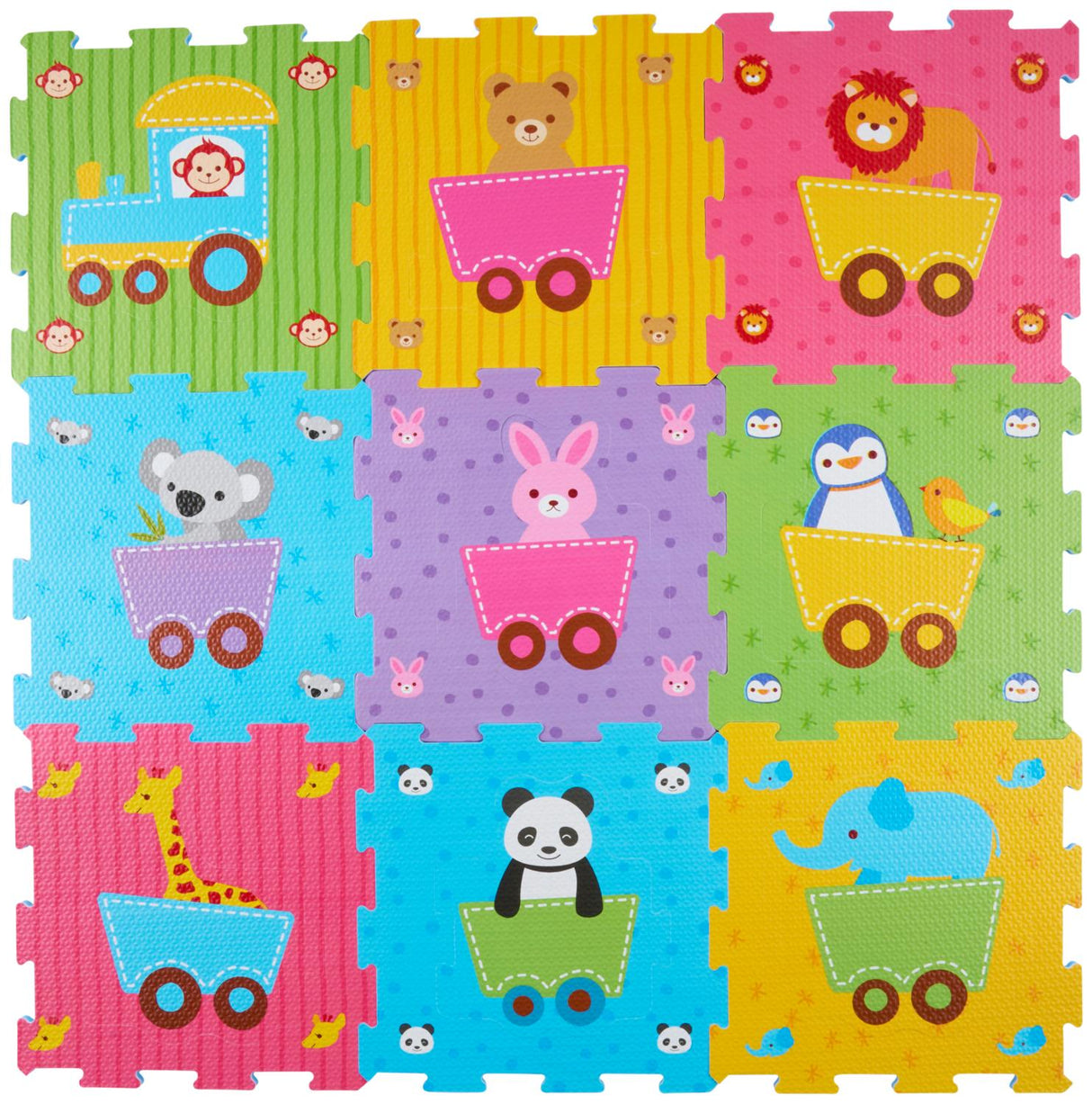 Let's Play Puzzelmat Baby 18-Delig - Speelmat Foam - maximondo