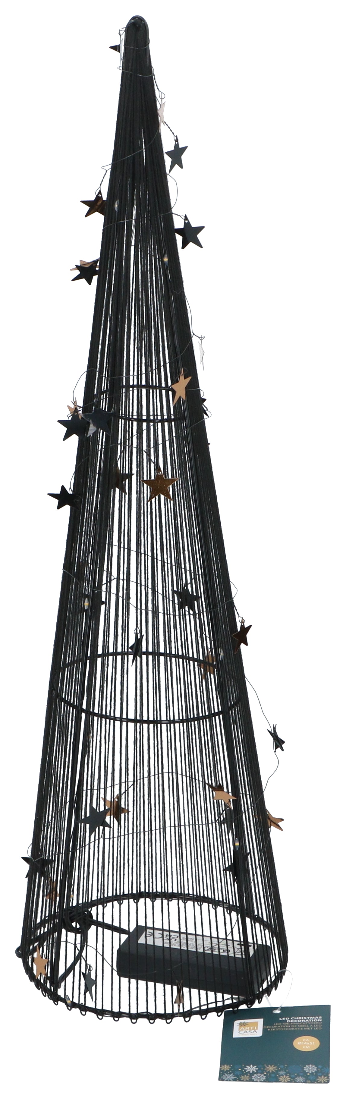 Arti Casa LED Kerstboom Ø14x51 cm - maximondo