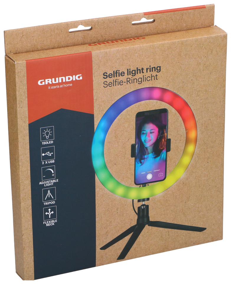 Grundig Ring Light met Statief - maximondo