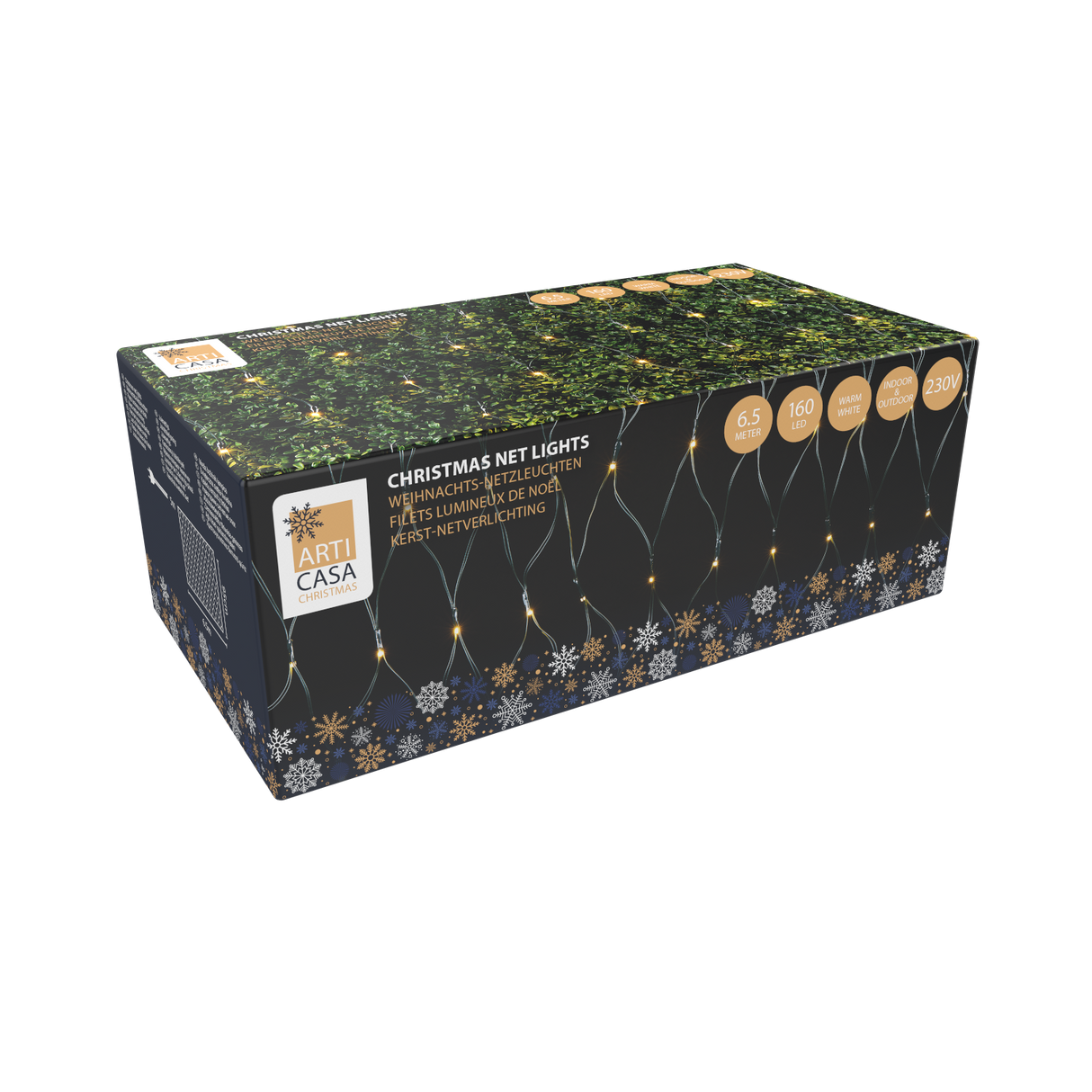 Arti Casa Kerst Netverlichting 6,5m 160 LED - maximondo