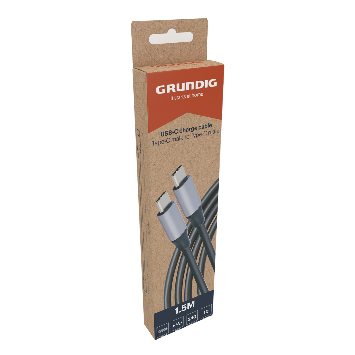 Grundig 1.5M USB-C Kabel - maximondo