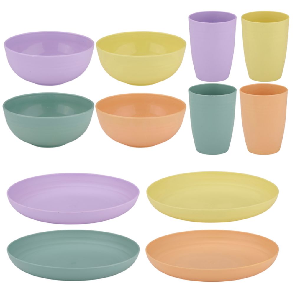 alpina Camping Servies - 12 stuks - maximondo