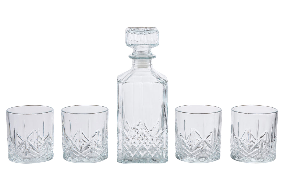 Whiskey Set - Kristal Glazen - maximondo