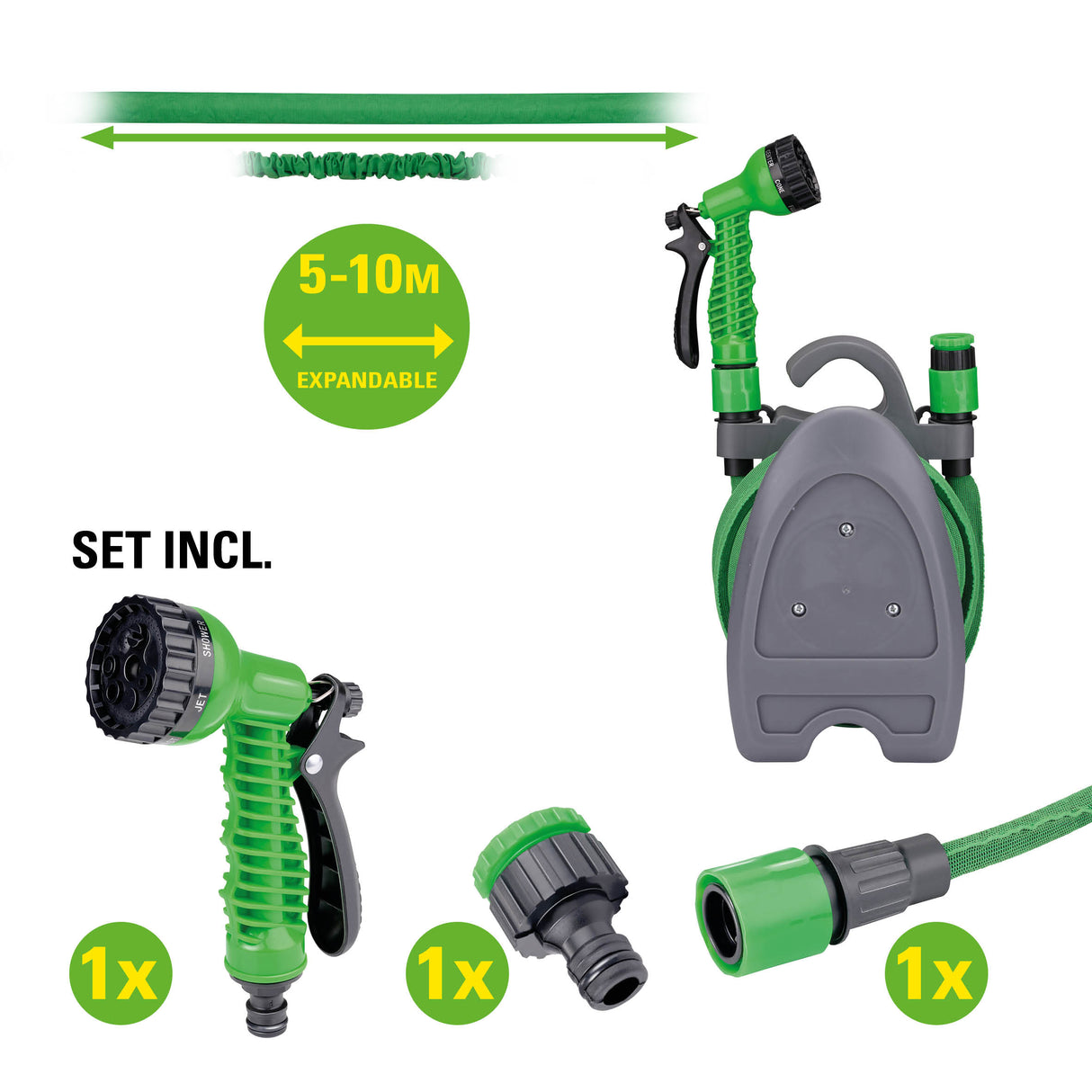 Kinzo Tuinslang Flexibel 10M - maximondo