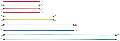 BLACK+DECKER Spanelastiek Set - 10 Stuks - maximondo