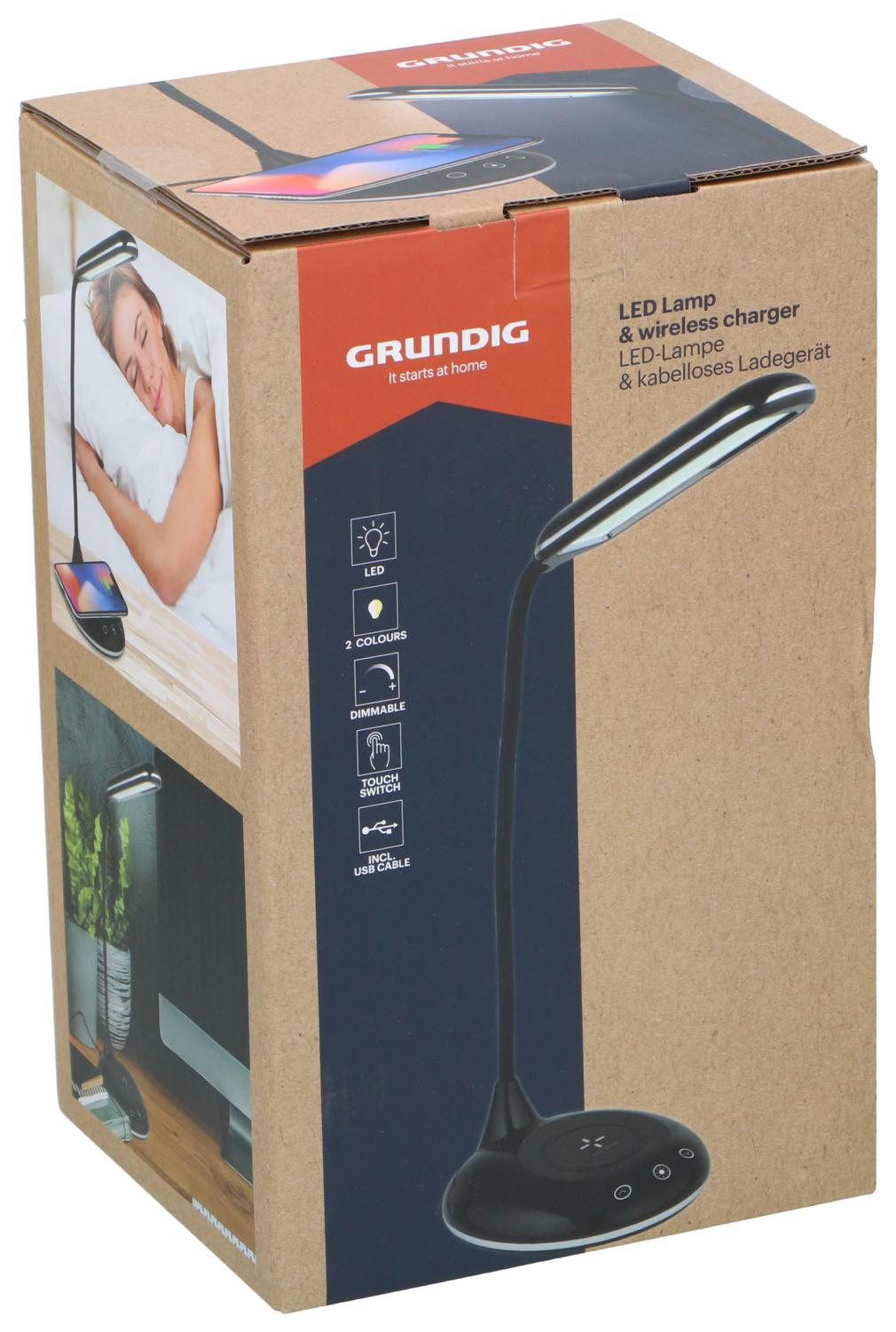 Grundig LED Lamp met Oplader - maximondo