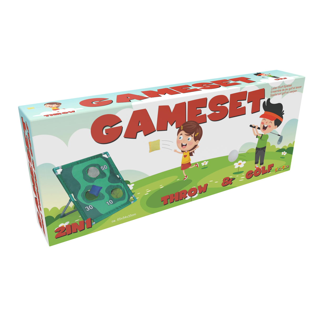 Eddy Toys Golf en Cornhole Set - maximondo