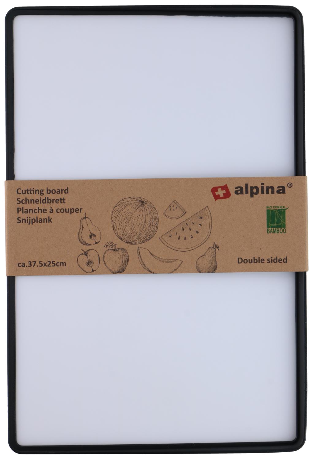 alpina Snijplank Bamboe/Kunststof - maximondo