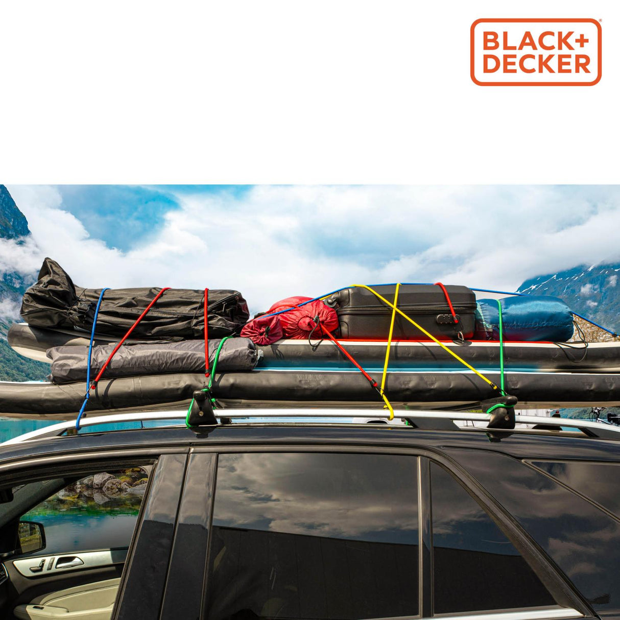 BLACK+DECKER Spanelastiek Set - 10 Stuks - maximondo