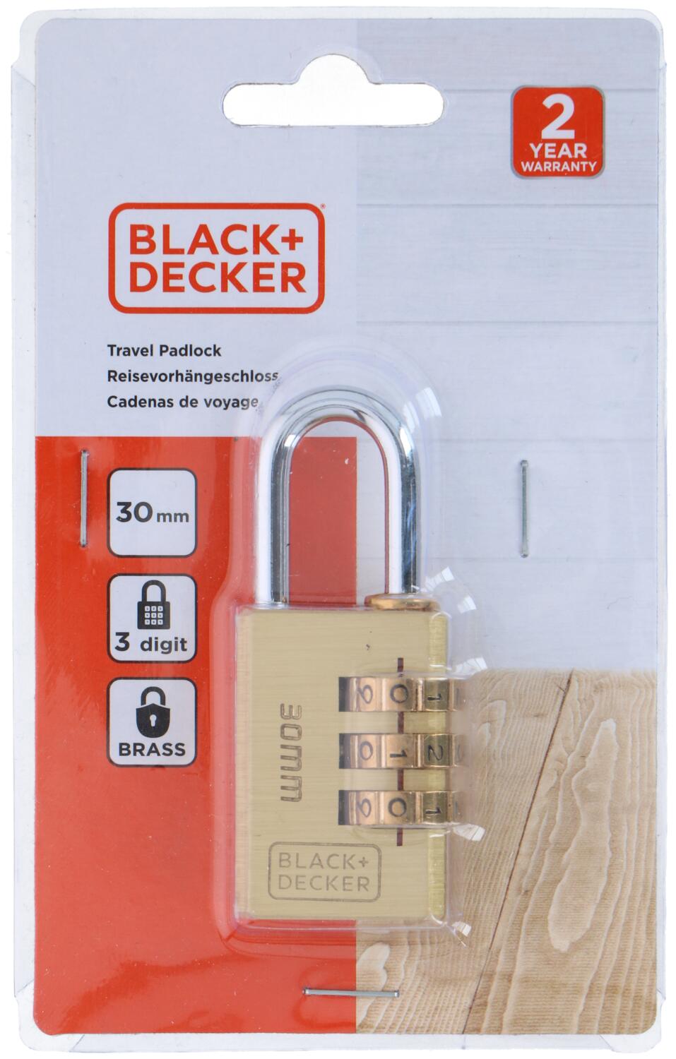 BLACK+DECKER Hangslot 30mm - maximondo