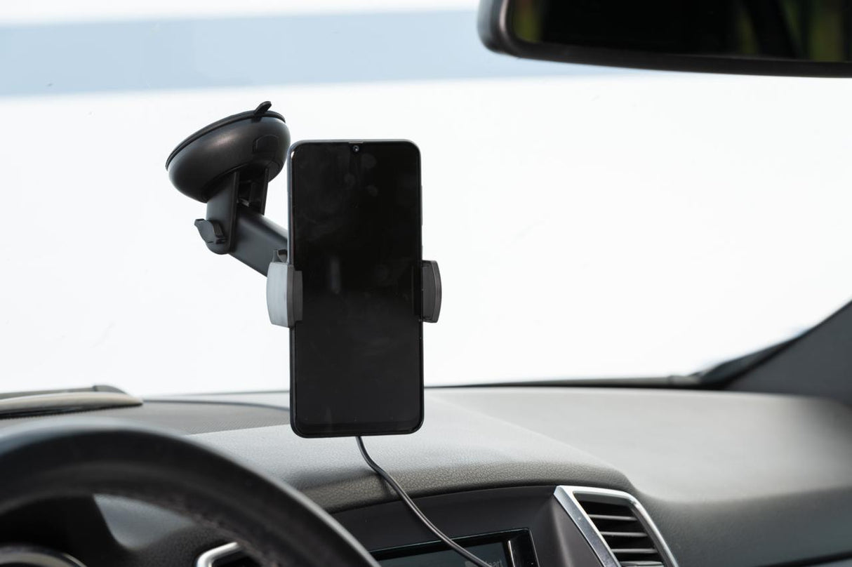 Dunlop Auto Telefoonhouder en Qi Lader - maximondo