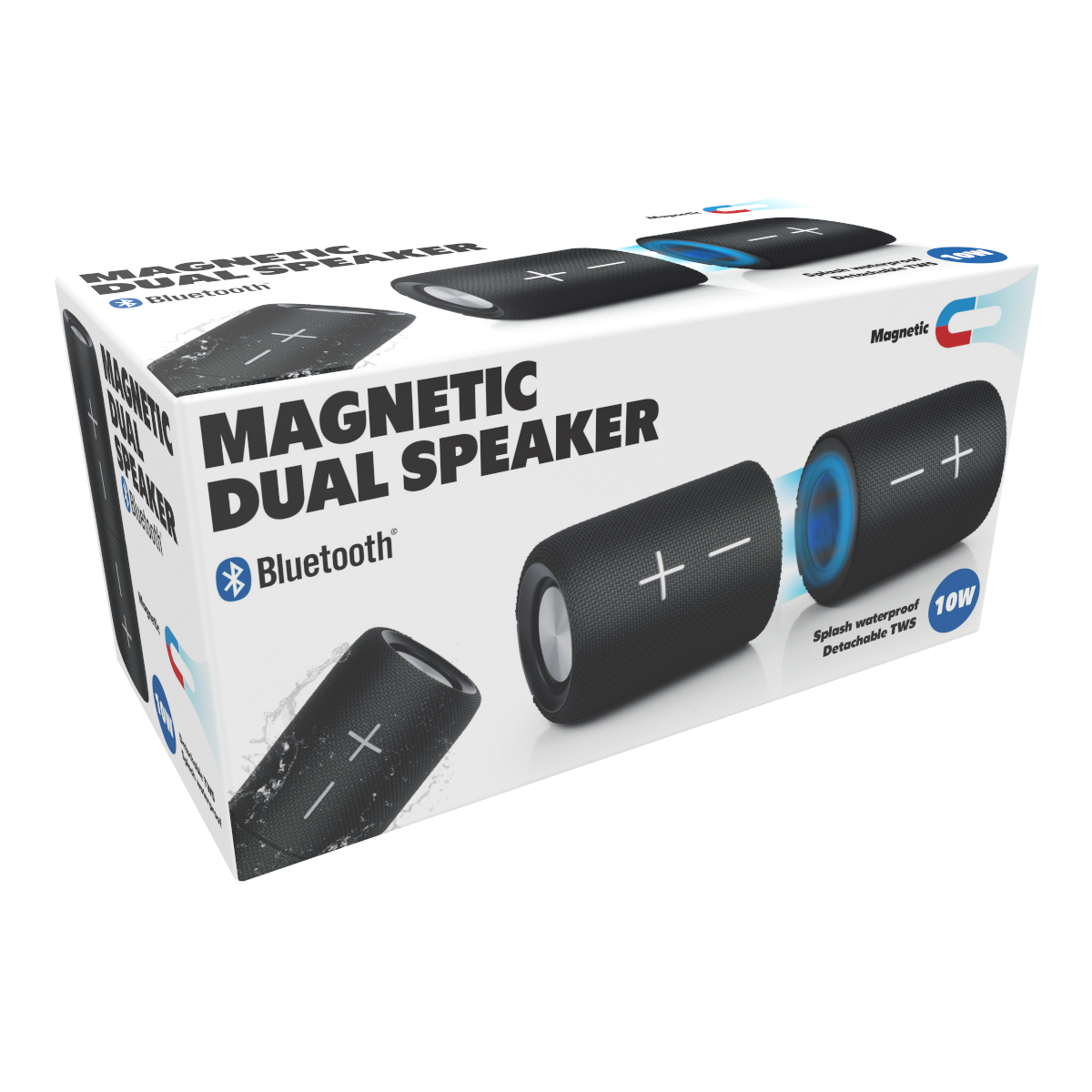 Magnetische Speaker 10W - Loskoppelbaar - maximondo
