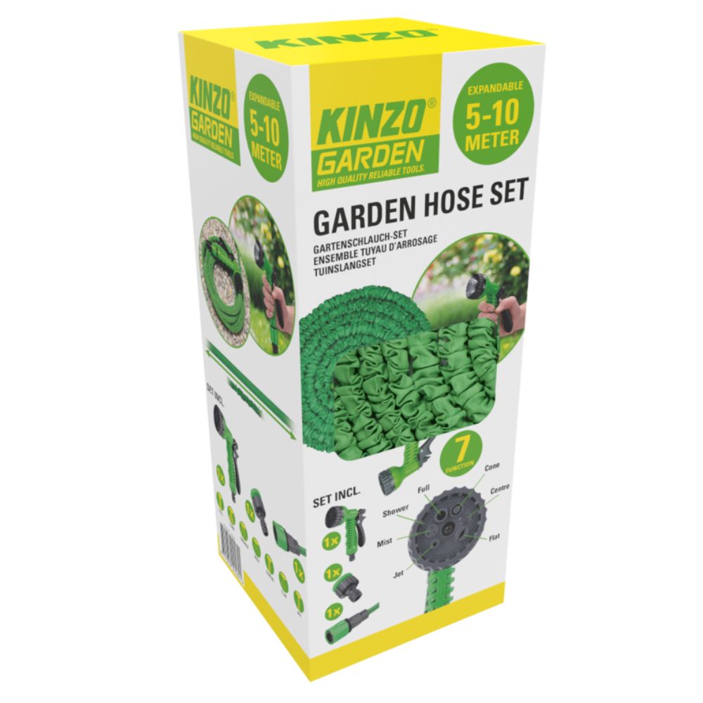 Kinzo Tuinslang Flexibel 10M - maximondo