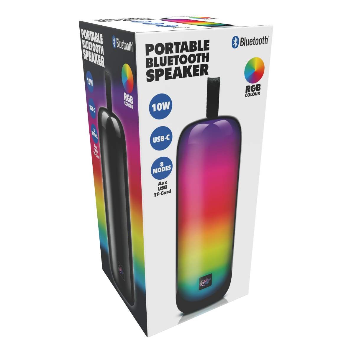 Bluetooth Speaker met RGB Licht - maximondo