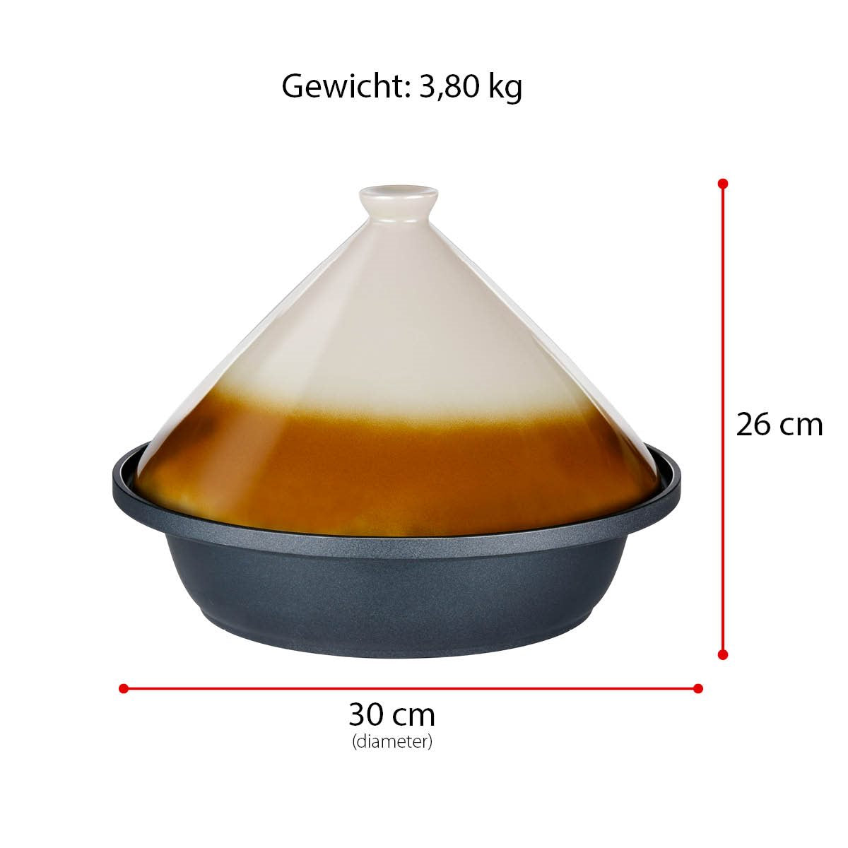 alpina Tajine Pan 2.5L, Inductie. - maximondo