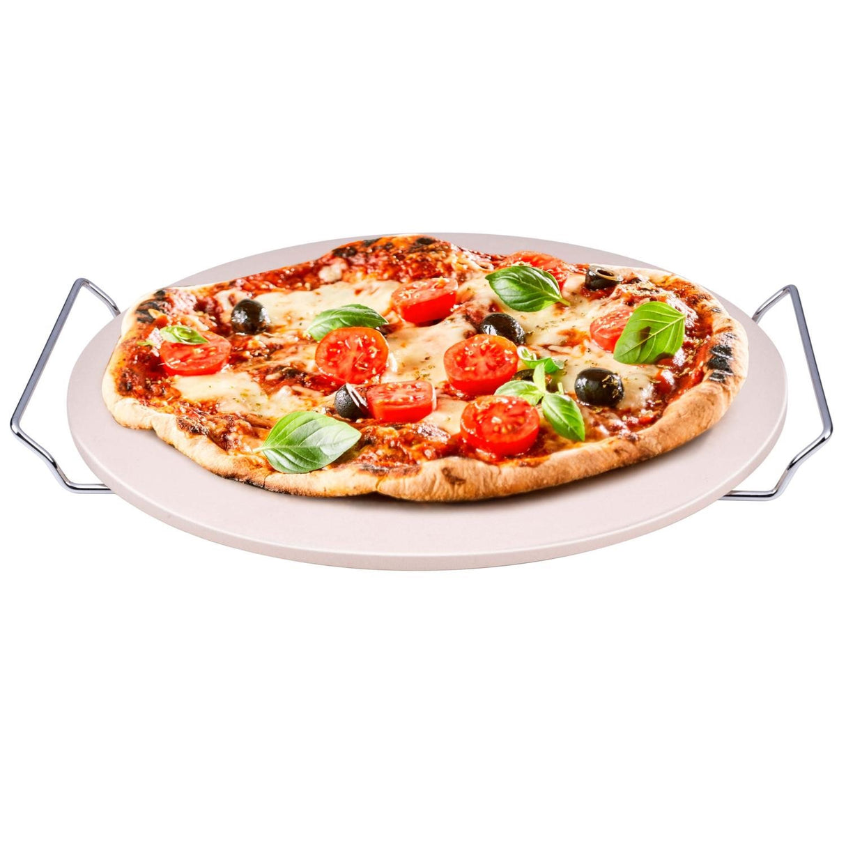 alpina Pizzasteen – Ø33 cm voor BBQ en Oven - maximondo