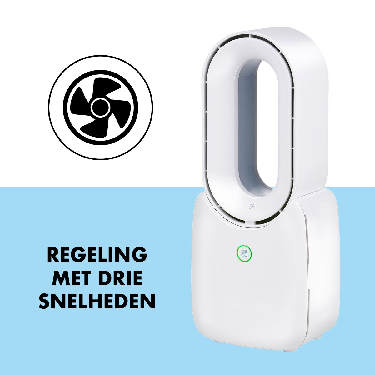 Lifetime Air Bladeloze Ventilator, Wit - maximondo