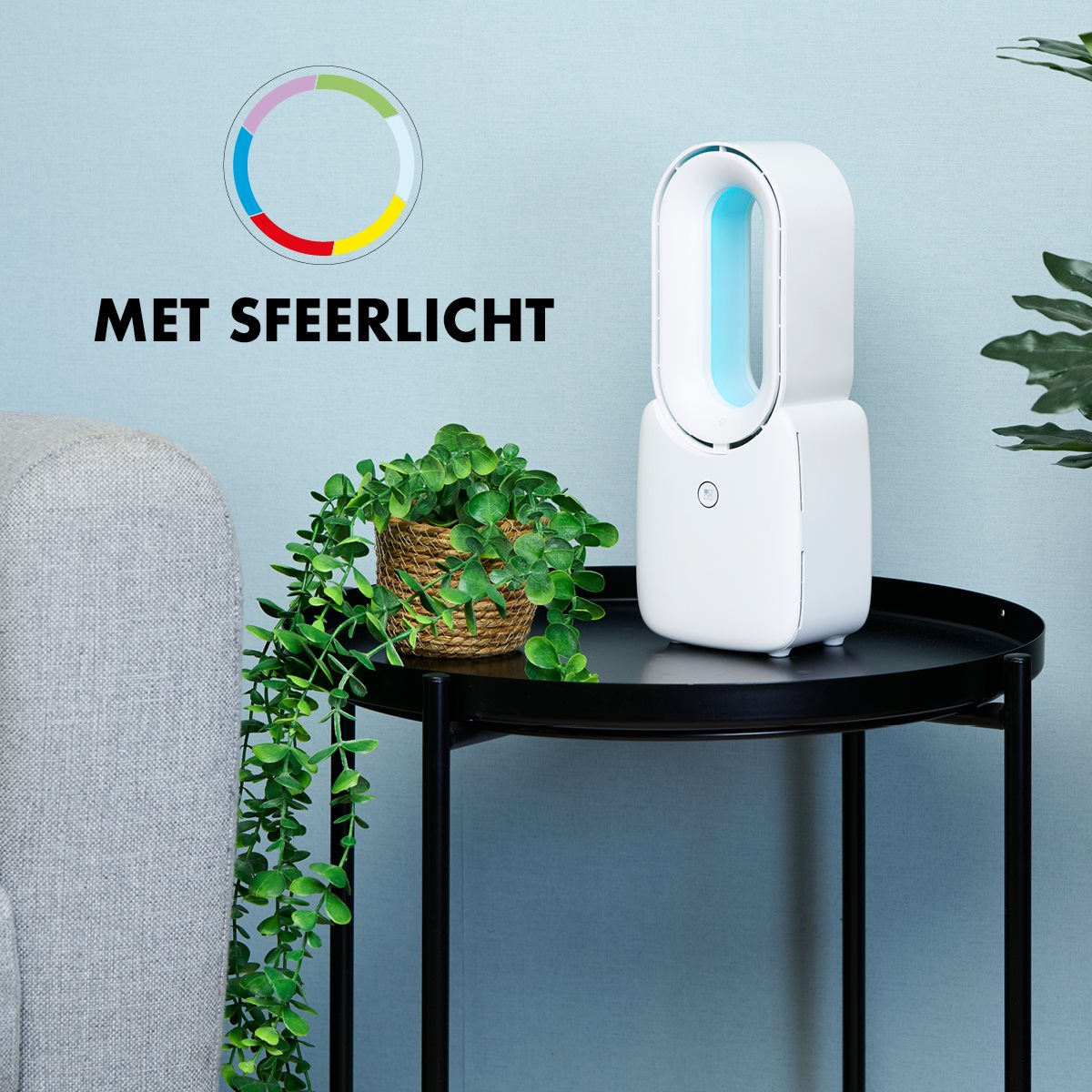 Lifetime Air Bladeloze Ventilator, Wit - maximondo