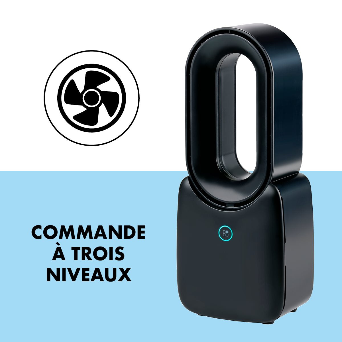 Lifetime Air USB-C Ventilator Zwart - maximondo