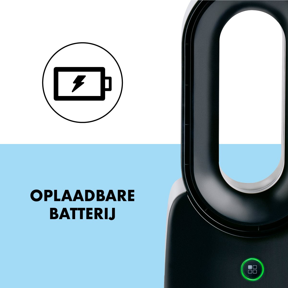 Lifetime Air USB-C Ventilator Zwart - maximondo