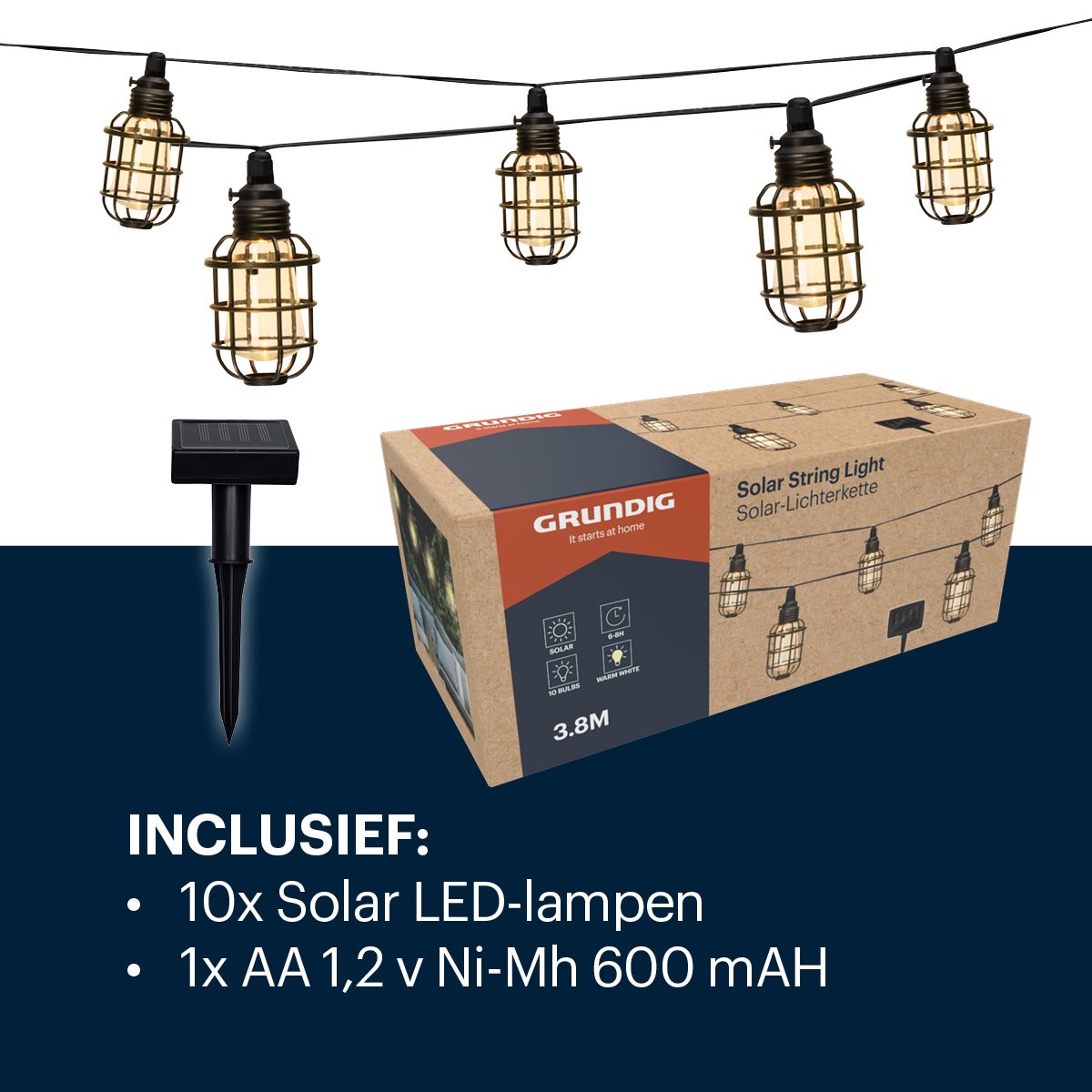 Grundig Solar Tuinverlichting - maximondo