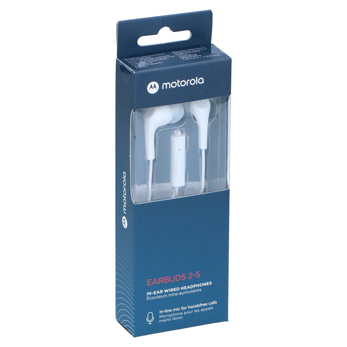 Motorola InEar Oordopjes 2-S Wit, Noise Isolation - maximondo