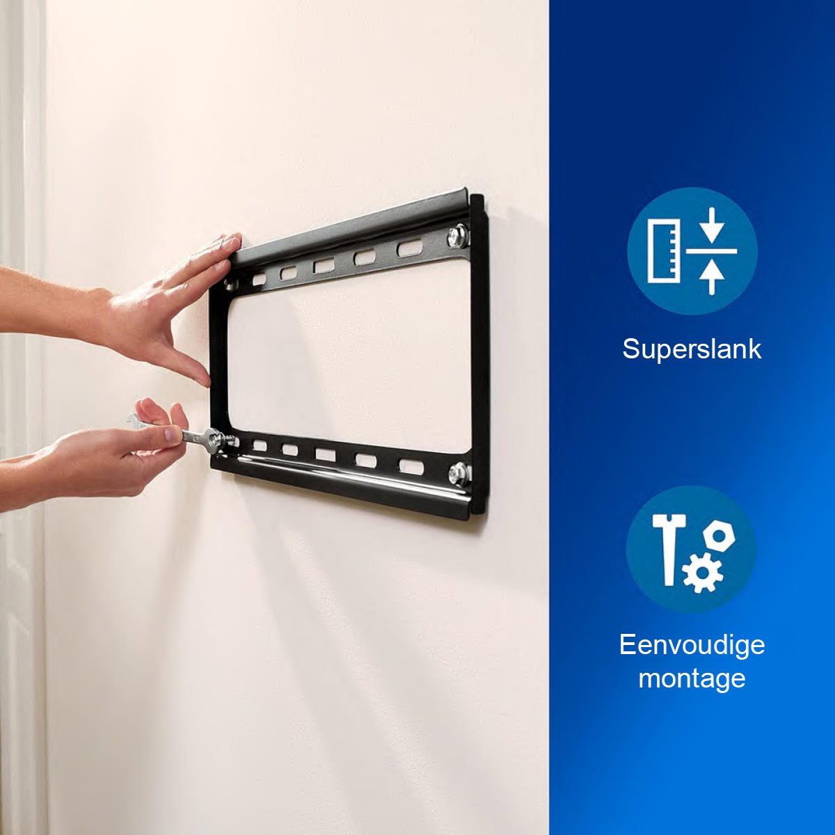 Philips Universele Tv Beugel - Muurbeugel Tv voor 26-70 Inch - maximondo