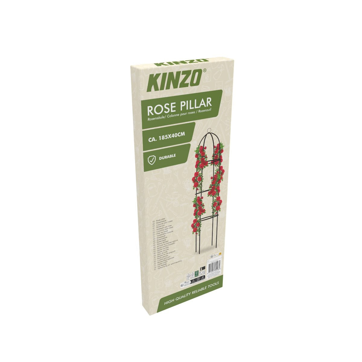 Kinzo Rozen Plantensteun Rond 185x40cm - maximondo